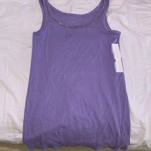 Purple tank top